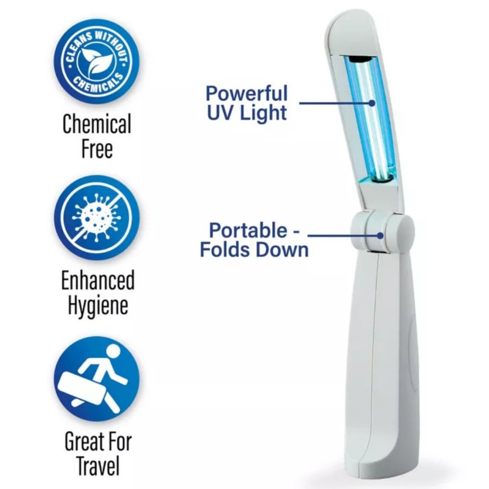 "UV Light Portable  Sanitizer Wand"⬇️